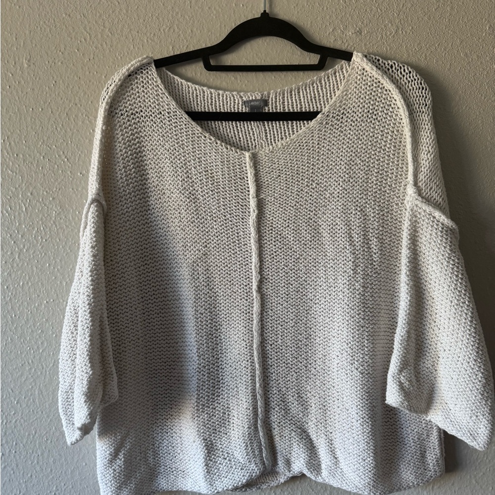 Women's White Sweater